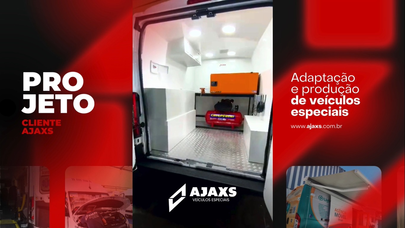 [VIDEO] Projeto entregue OFICINA MÓVEL Fiat Ducato