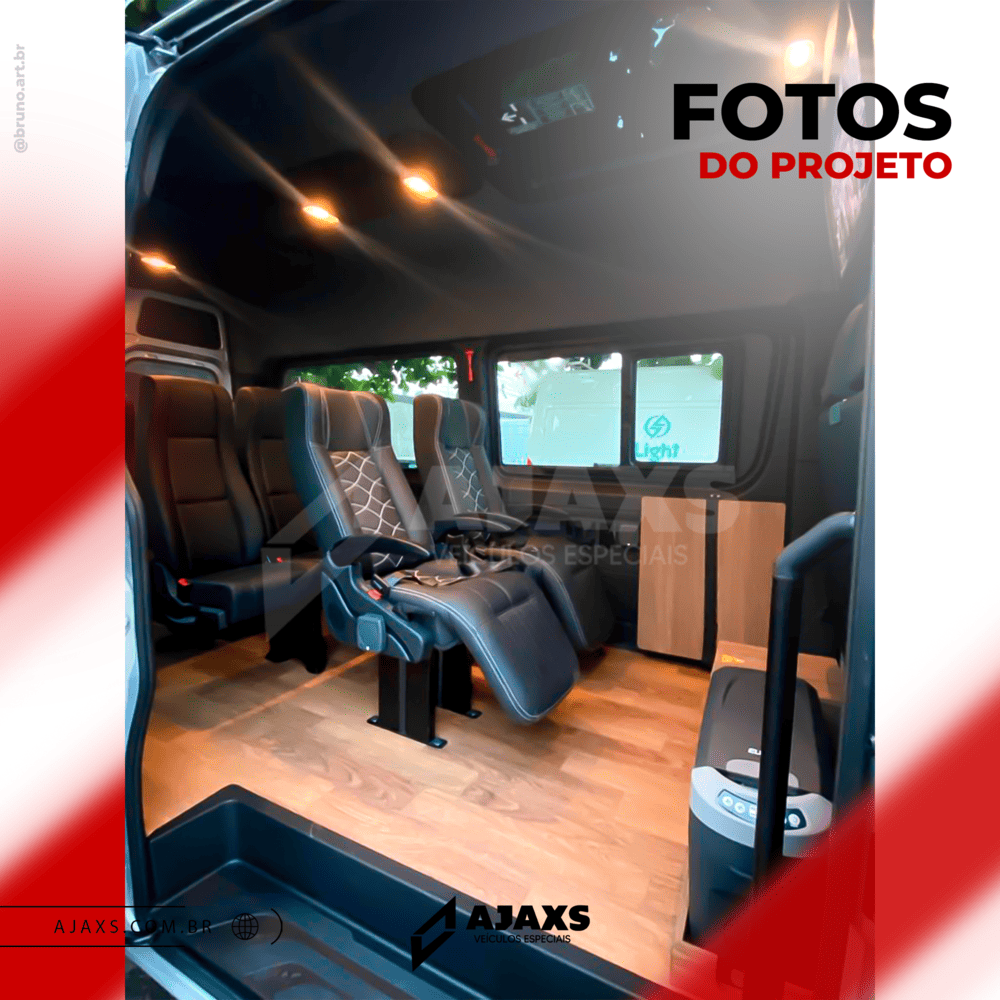 Projeto entregue Transporte de Passageiros Executivos com Entretenimento