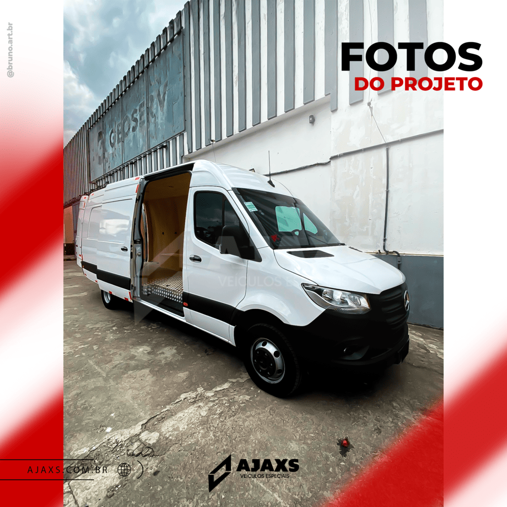Projeto entregue Mercedes Benz Sprinter Transporte de Cargas