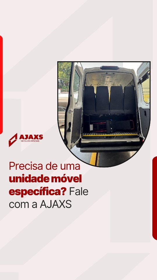 Precisa de uma unidade móvel específica Fale com a AJAXS