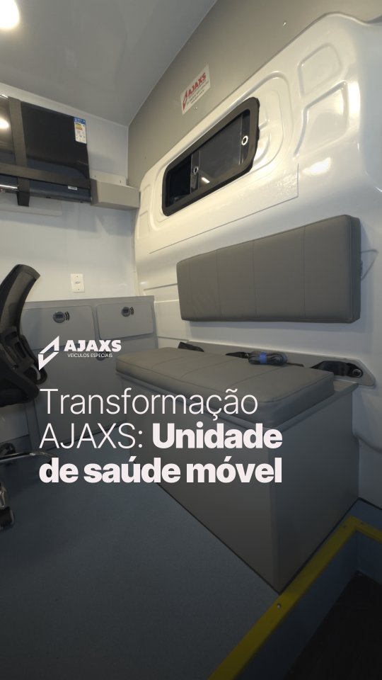 Transformação AJAXS Unidade de saúde móvel