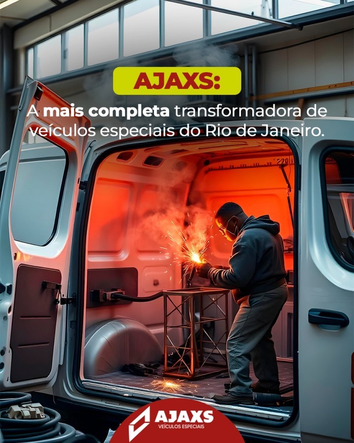 AJAXS A mais completa transformadora de veículos especiais do Rio de Janeiro.