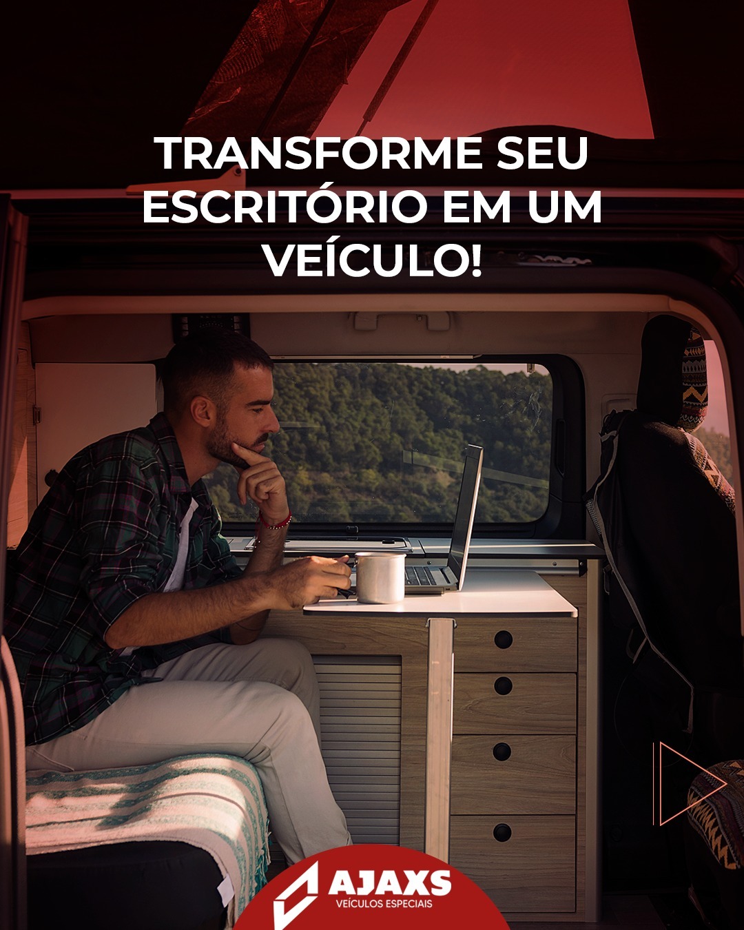Transforme seu escritório em um veículo!