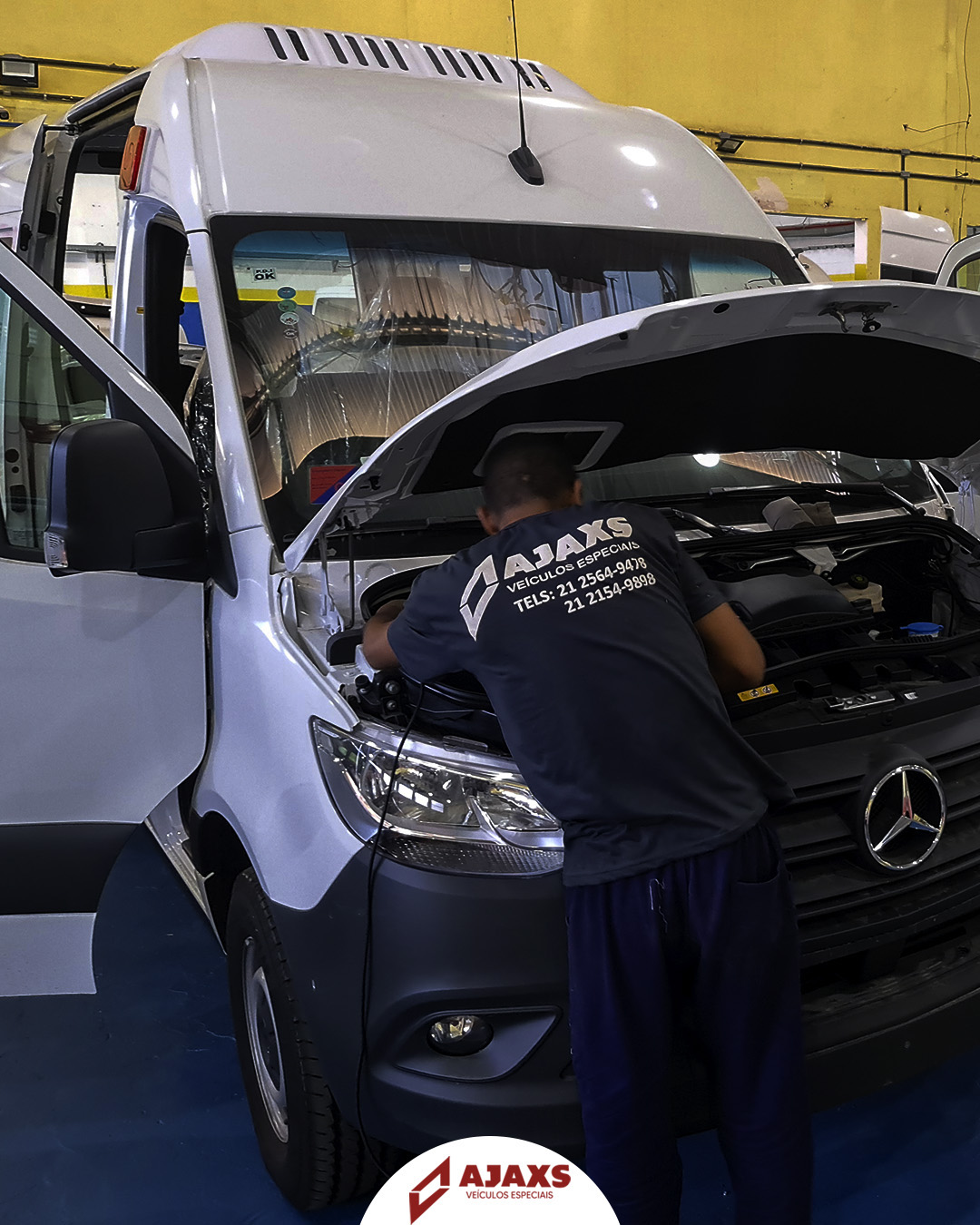 Manutenção Completa e Implementações em Veículos de Concessionária de Energia