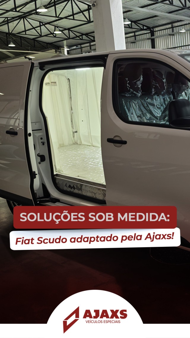 Soluções sob medida Fiat Scudo adaptado pela AJAXS!