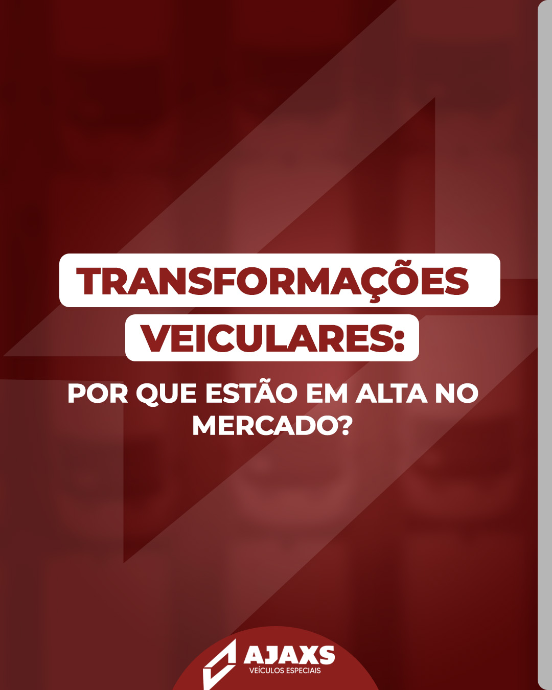 Transformações veiculares Por que estão em alta no mercado